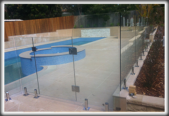 glass pool fencing