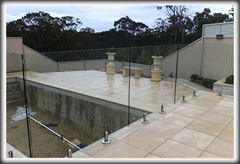 glass pool fencing