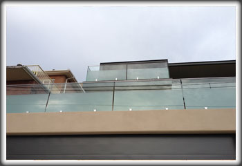 glass balustrade